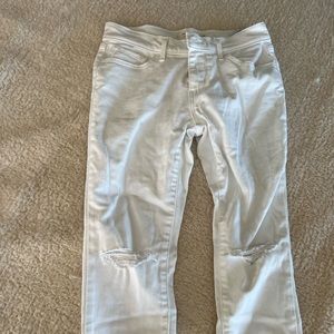 Levi’s skinny white jeans